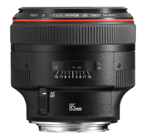 Canon EF 85 f/1.2 L II USM