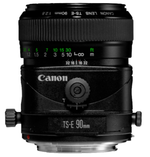 Canon EF Tilt Shift TS-E 90 f/2.8