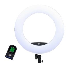 Beauty ring LED for make-up, stand and pilot