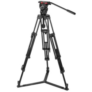 Video tripod Sachtler 18p with oil head 100mm, bottom spreader