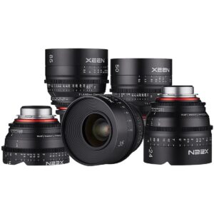 Set 5 szt. Samyang Xeen Cine (EF) - 14-24-35-50-85mm