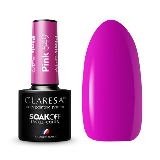 Claresa PINK 549 Gel Polish 5 ml