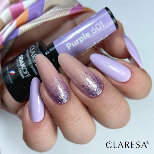 Claresa PURPLE 601 Gel Polish 5 ml - Image 2