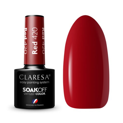 Claresa RED 420 Gel Polish 5 ml