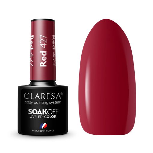 Claresa RED 427 Gel Polish 5 ml