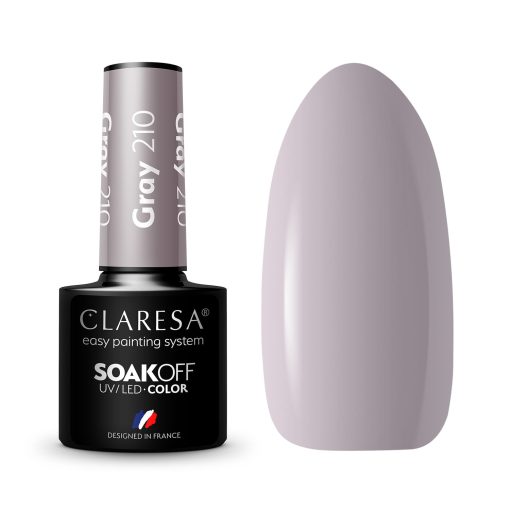 Claresa GRAY 210 Gel Polish 5 ml