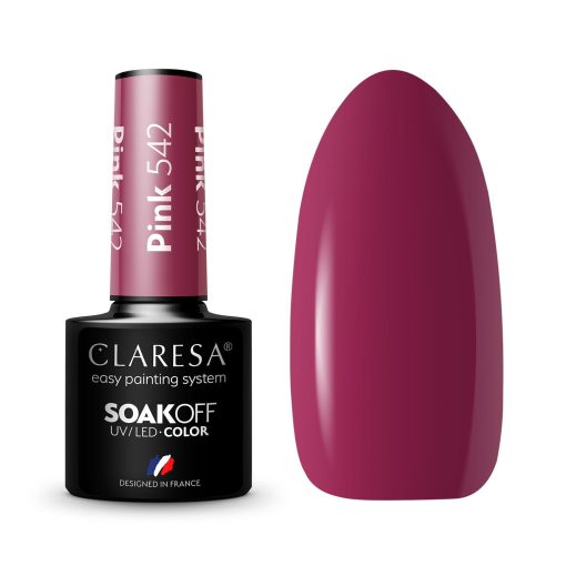 Claresa PINK 542 Gel Polish 5 ml