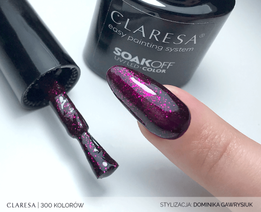 Claresa PINK 554 Gel Polish 5 ml - Image 2