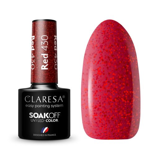 Claresa RED 430 Gel Polish 5 ml