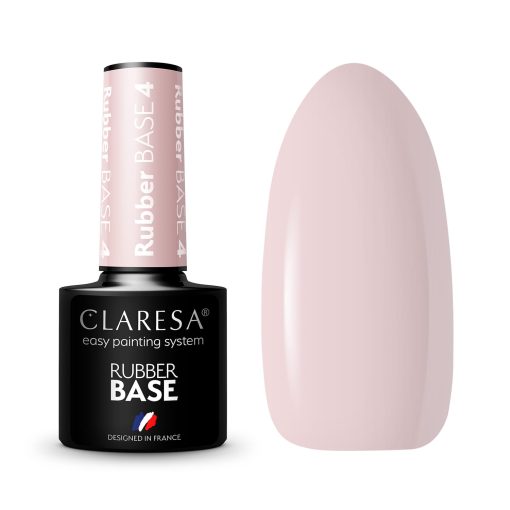 CLARESA Rubber Base #4 Starter Set by AMY + STYLISTIC L1 UV/LED LAMP 48W - Image 3