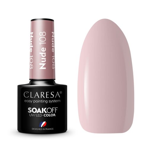 Claresa NUDE 108 Gel Polish 5 ml