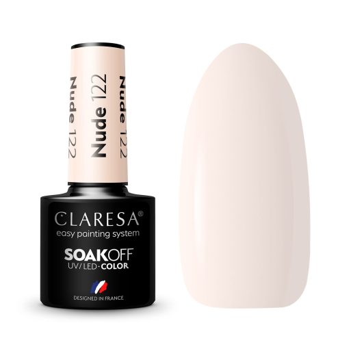 Claresa NUDE 122 Gel Polish 5 ml