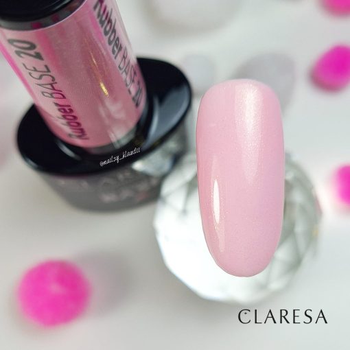 Claresa RUBBER BASE 20 (shimmer gold) 5g - Image 2