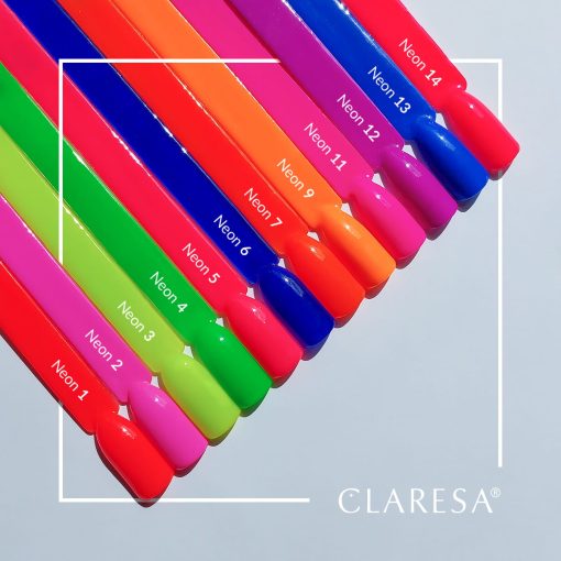 Claresa NEON Gel Nail Polish Collection 12 x 5 g