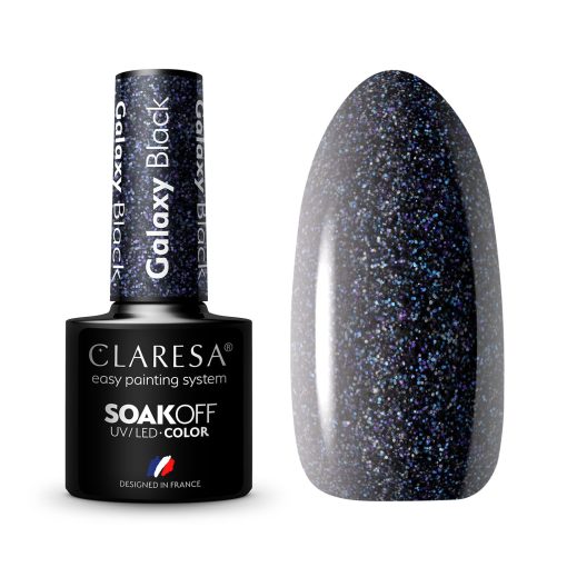 Claresa GALAXY BLACK Gel Polish 5 ml