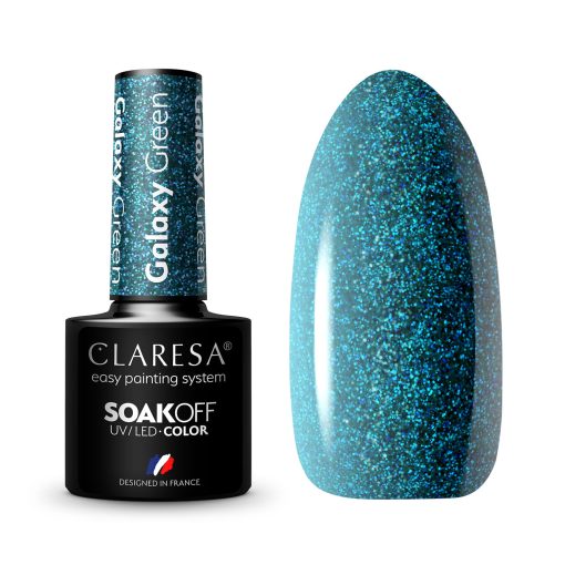 Claresa GALAXY GREEN Gel Polish 5 ml
