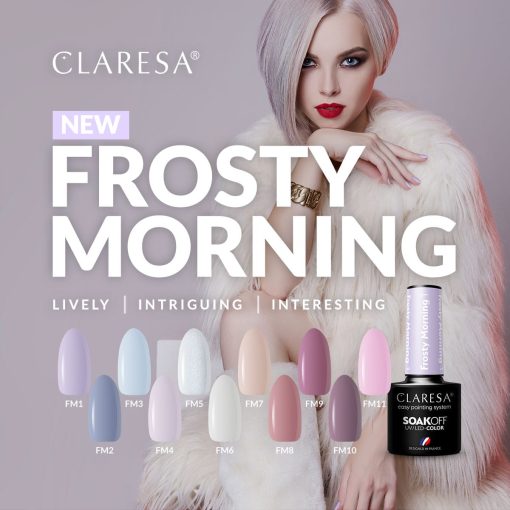 Claresa FROSTY MORNING 6 Gel Polish 5 ml - Image 5