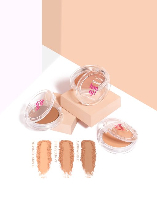 Claresa Bronzer TANNED, HONEY! 13 SHIMMERY 10g - Image 2