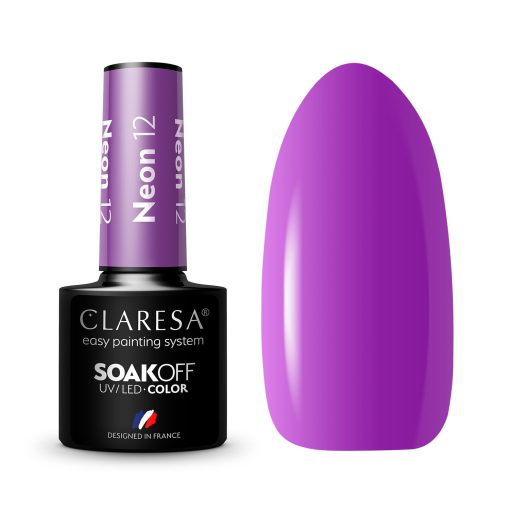 Claresa NEON 12 Gel Polish 5 ml