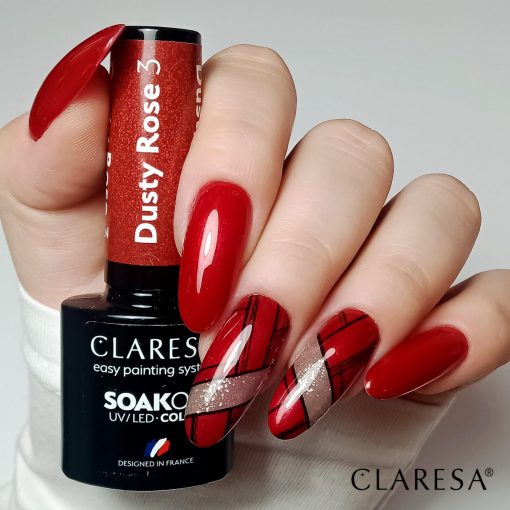 Claresa DUSTY ROSE 3 Gel Polish 5 g - Image 2