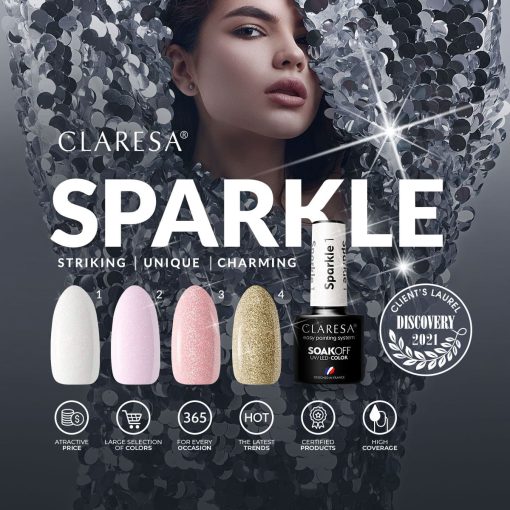 Claresa SPARKLE Collection 4 x 5 g - Image 2