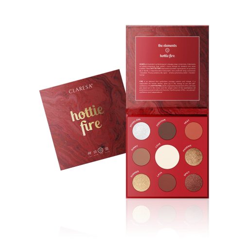 Claresa Eyeshadow Palette THE ELEMENTS - HOTTIE FIRE