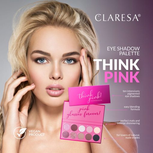 Claresa Eyeshadow Palette THINK PINK - Image 2