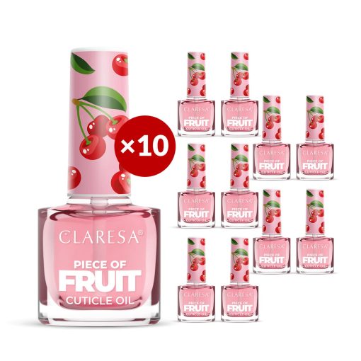 Claresa Cuticle Oil CHERRY 10 x 5 ml