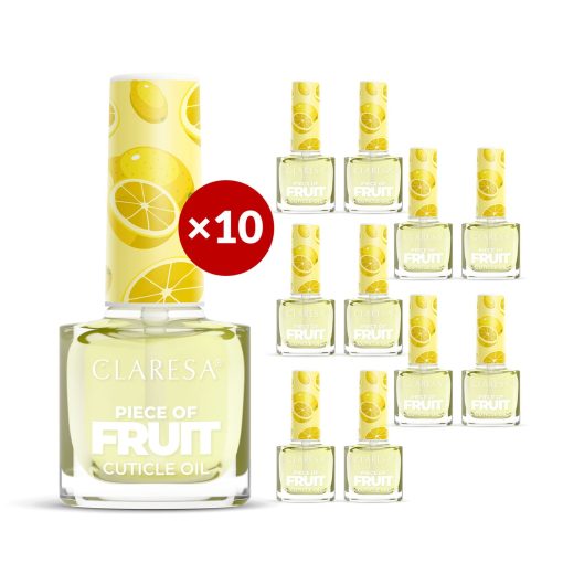 Claresa Cuticle Oil LEMON 10 x 5 ml