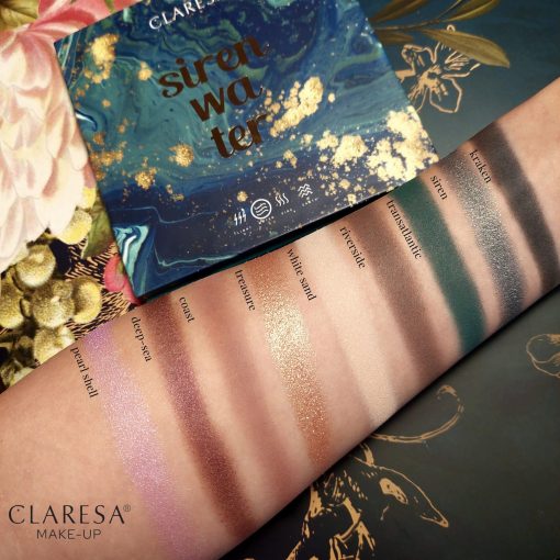 Claresa Eyeshadow Palette THE ELEMENTS - SIREN WATER - Image 2