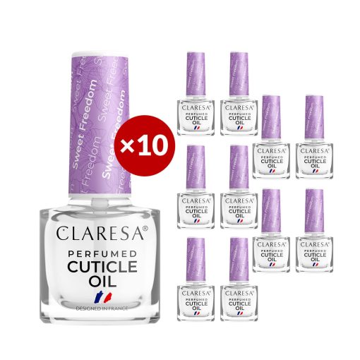 Claresa Cuticle Oil SWEET FREEDOM 10 x 5 ml