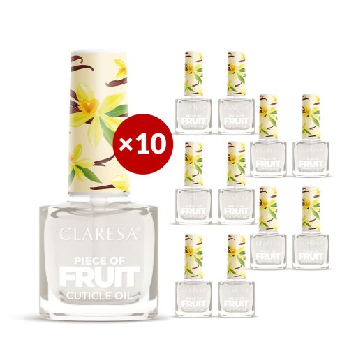 Claresa Cuticle Oil VANILLA 10 x 5 ml