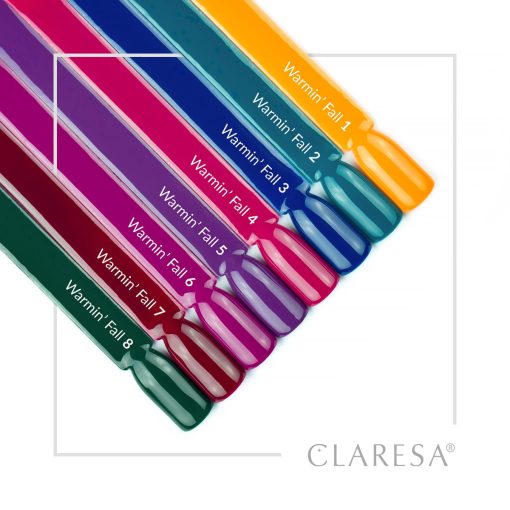 Claresa WARMIN' FALL 8 Gel Polish 5 ml - Image 6