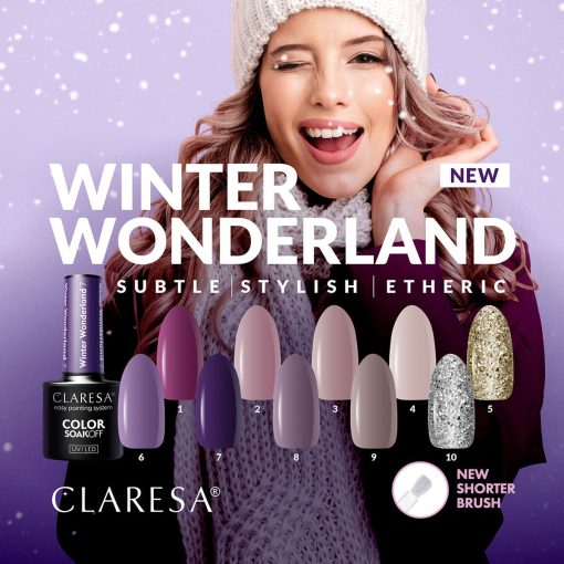 Claresa WINTER WONDERLAND 9 Gel Polish 5 ml - Image 4