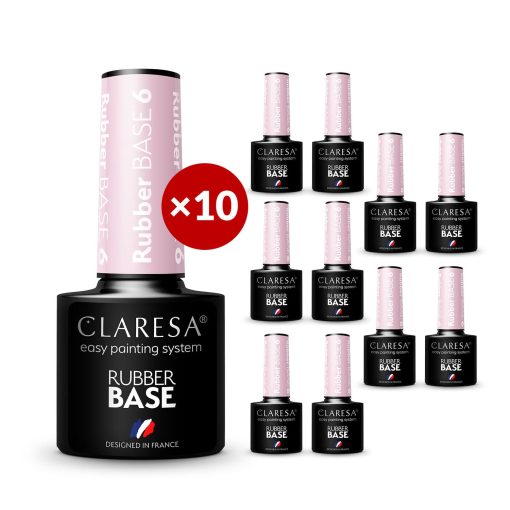 Claresa RUBBER BASE 6 10 x 5g