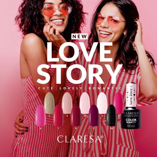 Claresa LOVE STORY 10 Gel Polish 5 g - Image 6