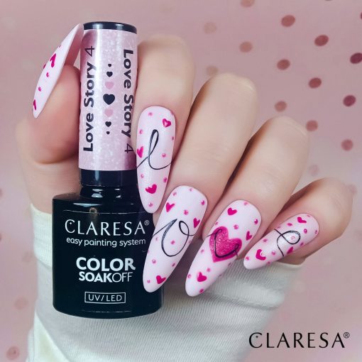 Claresa LOVE STORY 4 Gel Polish 5 g - Image 5