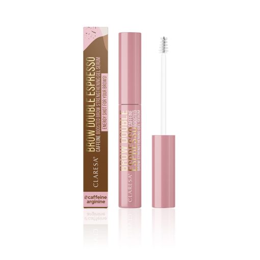 Claresa BROW DOUBLE ESPRESSO Caffeine Boosted Brow Strengthening Serum 6g