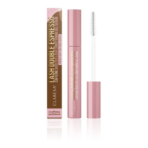 Claresa LASH DOUBLE ESPRESSO Caffeine Boosted Lash Gel Serum 10g