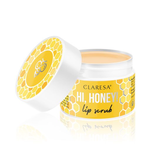 Claresa Nourishing Honey Lip Scrub HI, HONEY! 15g