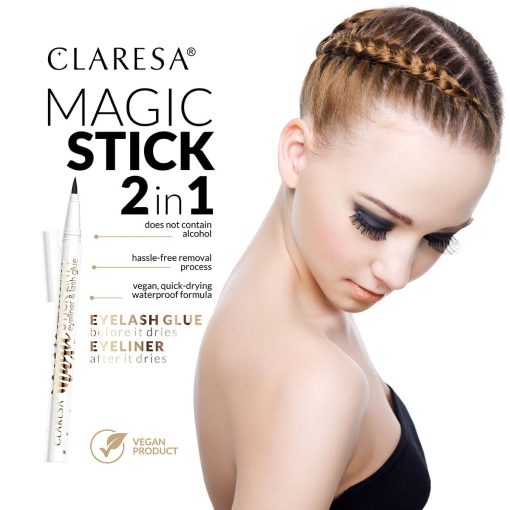 Claresa MAGIC STICK 2 in 1 Eyeliner and Eyelash Glue