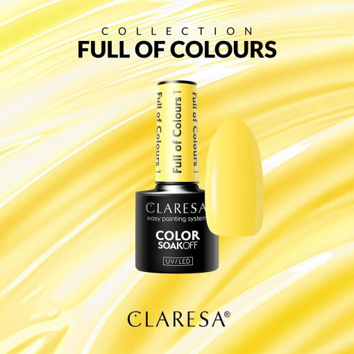 Claresa FULL OF COLOURS Gel Nail Polish Collection 7 x 5 g - Image 3