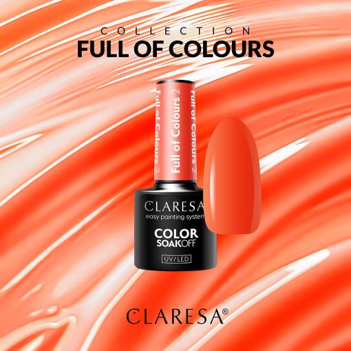 Claresa FULL OF COLOURS 2 Gel Nail Polish 5 g - Image 4
