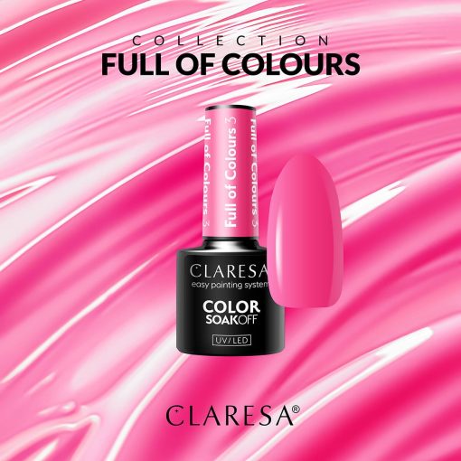 Claresa FULL OF COLOURS 3 Gel Nail Polish 5 g - Image 4