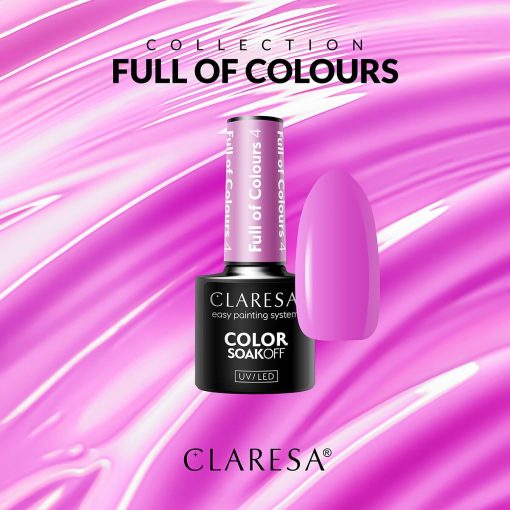 Claresa FULL OF COLOURS 4 Gel Nail Polish 5 g - Image 4