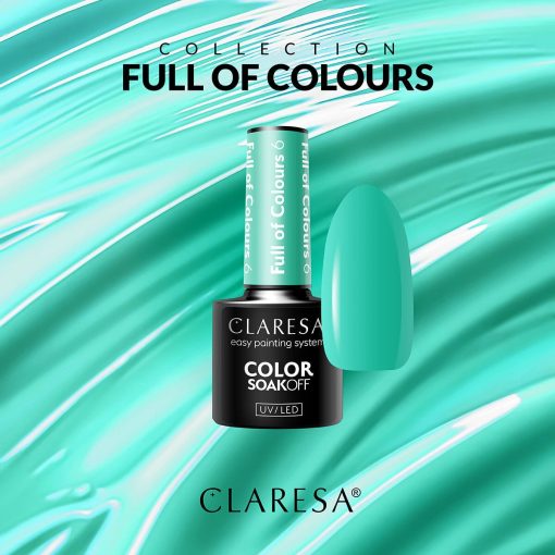 Claresa FULL OF COLOURS 6 Gel Nail Polish 5 g - Image 4