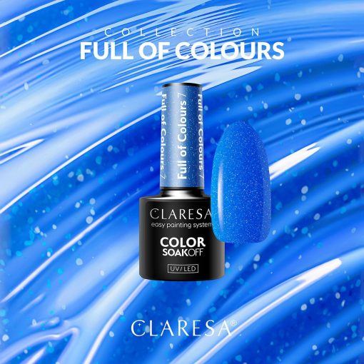 Claresa FULL OF COLOURS 7 Gel Nail Polish 5 g - Image 4