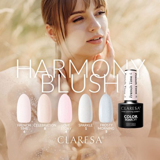 Claresa Gel Polish Set HARMONY BLUSH
