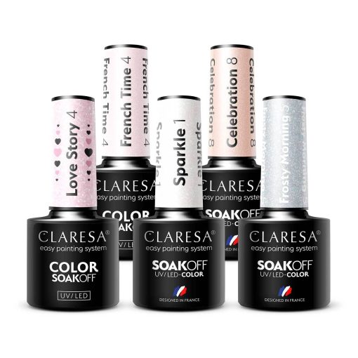 Claresa Gel Polish Set HARMONY BLUSH - Image 2