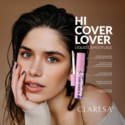 Claresa HI COVER LOVER Liquid Camouflage 26 Tan 8 g - Image 2